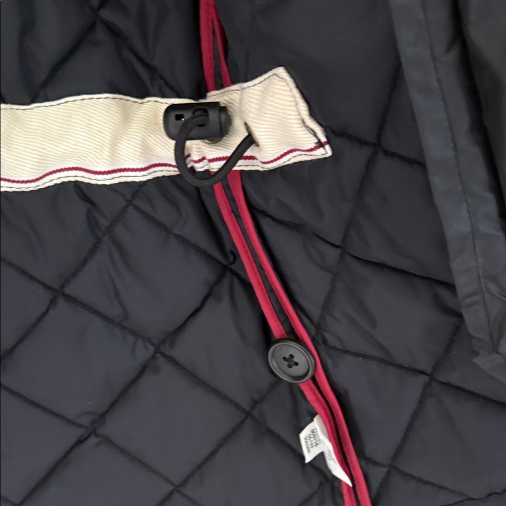 Gap Quilted Vest Y2K Mandarin Collar Large - Picture 5 of 9